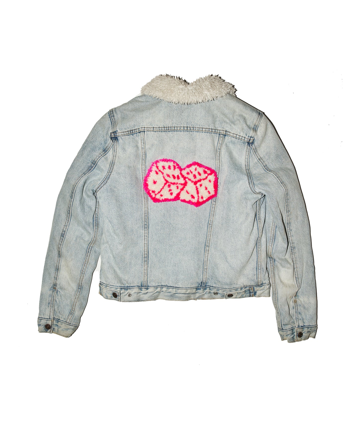 Tufted Dice Levi's Denim Jacket