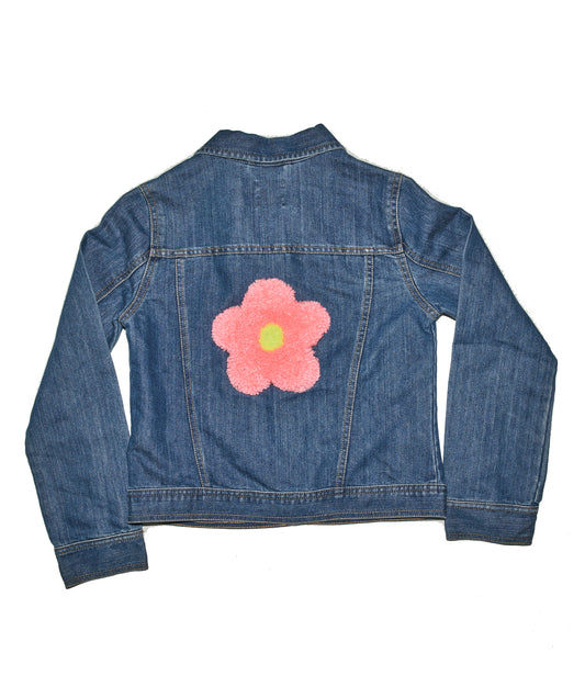 Tufted Kid's Denim Jacket