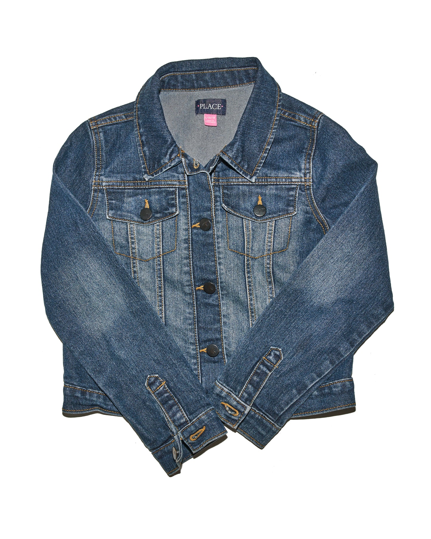 Tufted Kid's Denim Jacket