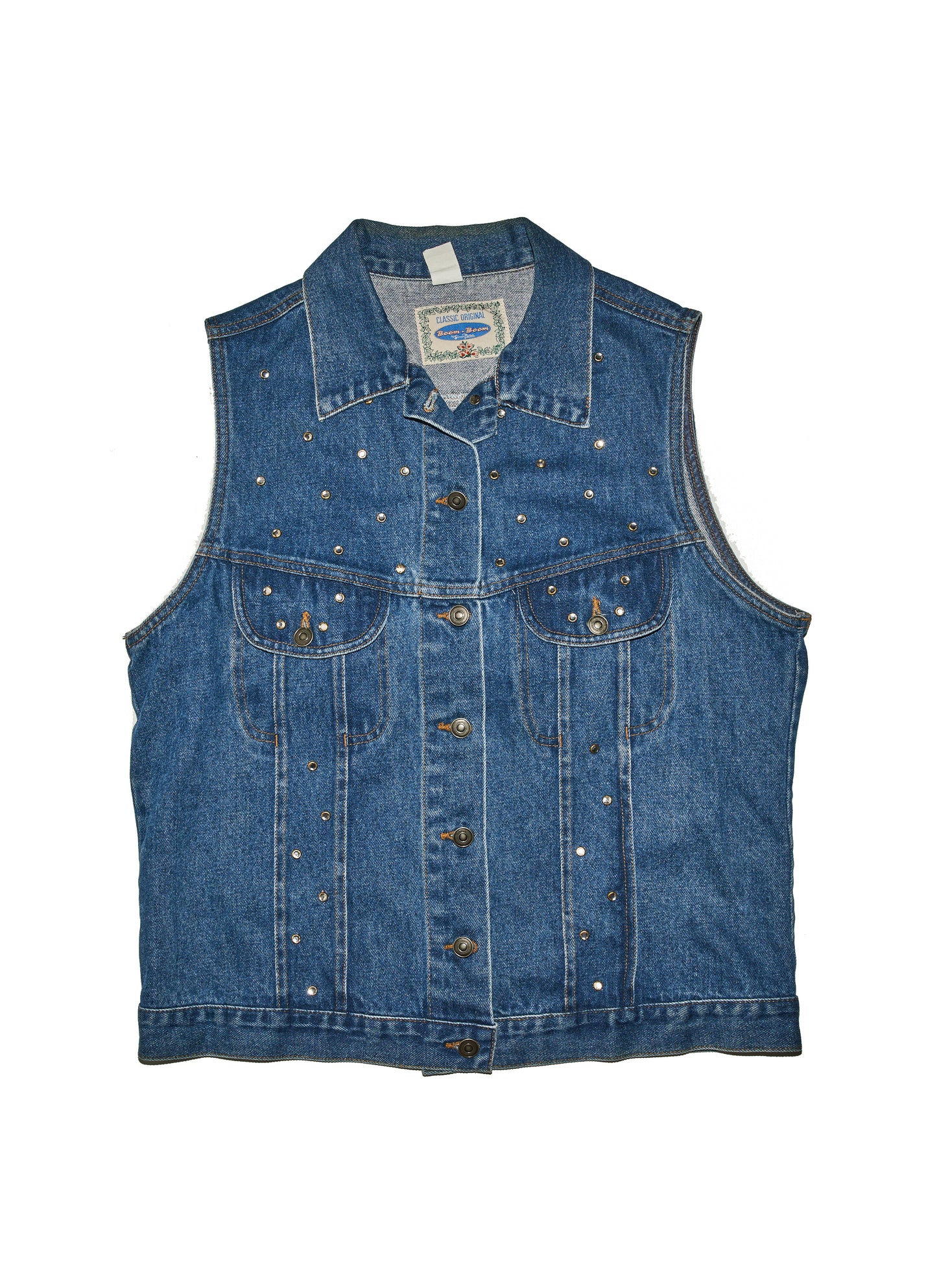 VIntage Gem Studded Vest