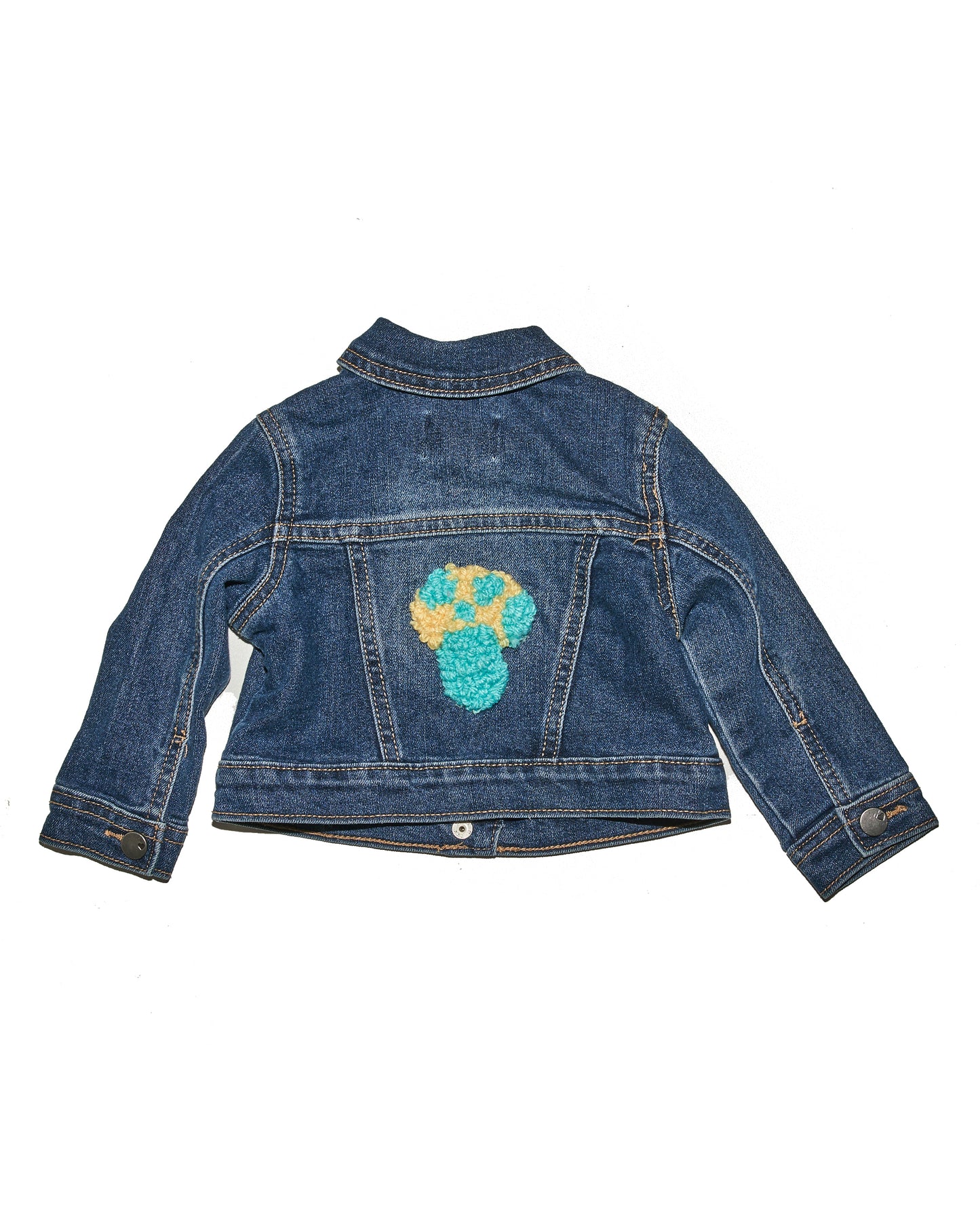 Tufted Kid's Denim Jacket