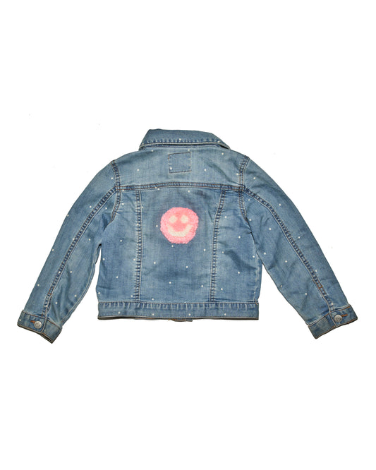 Tufted Kid's Denim Jacket